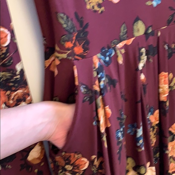 Floral Long Sleeve Dress - Picture 7 of 7